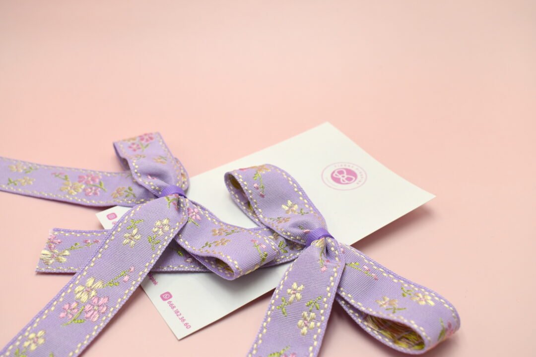PAR FLORES MORADO - Image 2