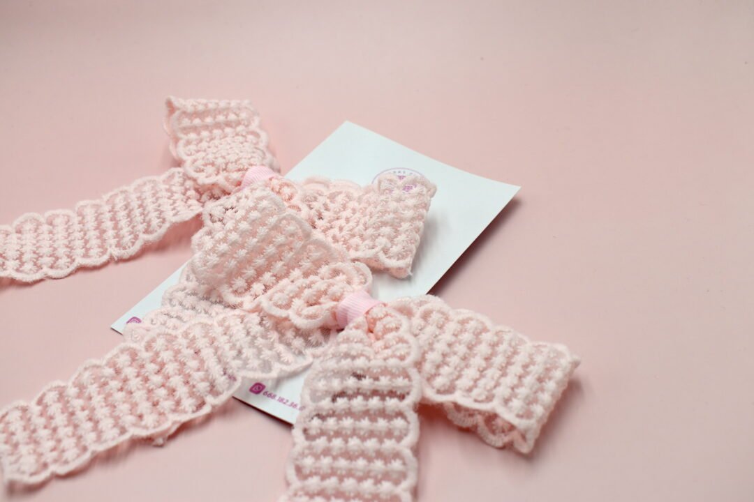 PAR TEJIDO ROSA - Image 2