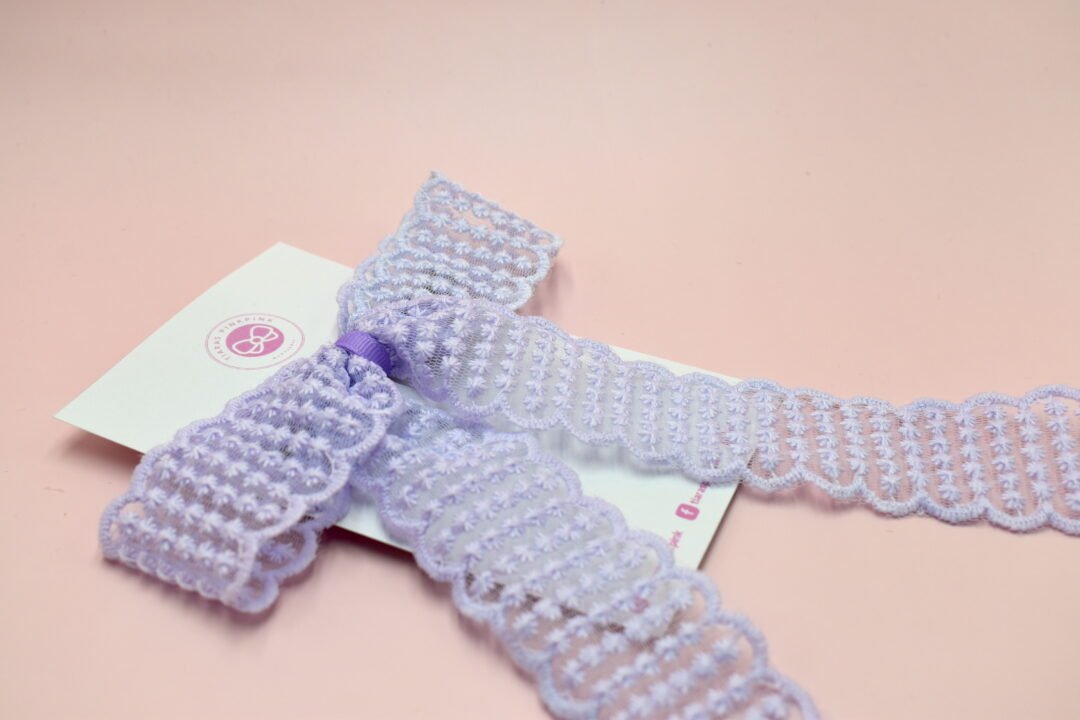 MOÑO TEJIDO MORADO - Image 2