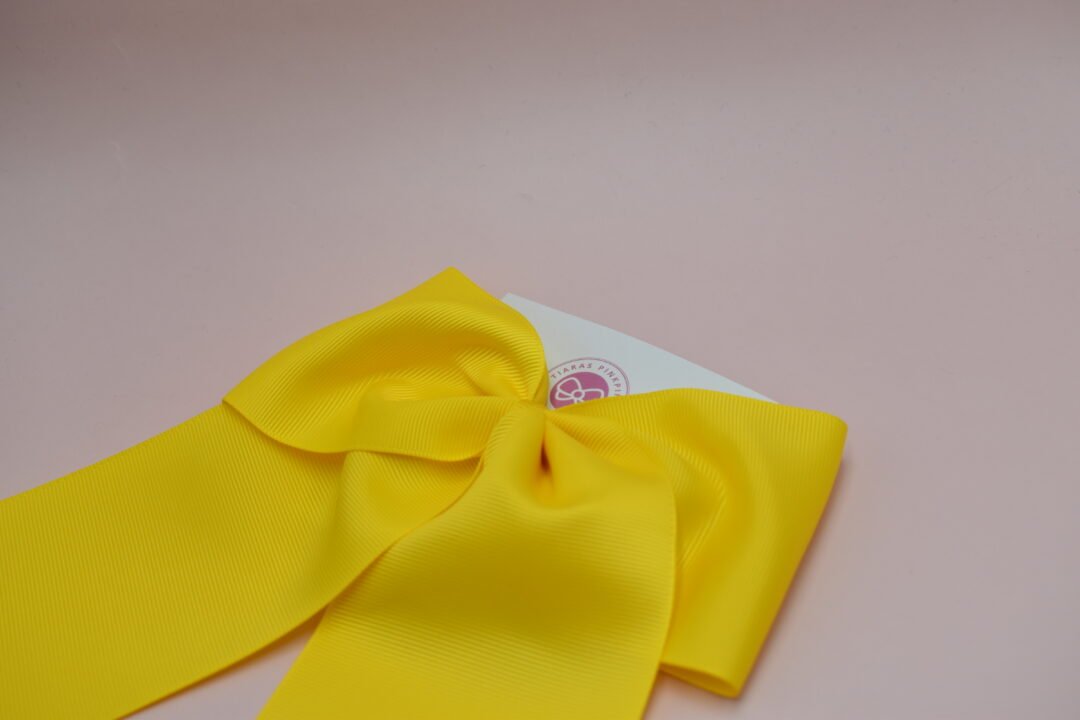 MOÑO LISTON AMARILLO
