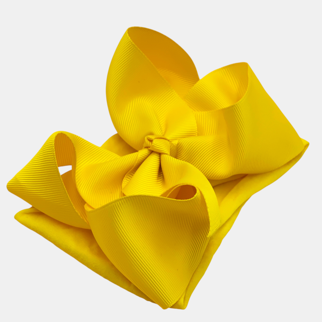 TIARA BOW AMARILLA