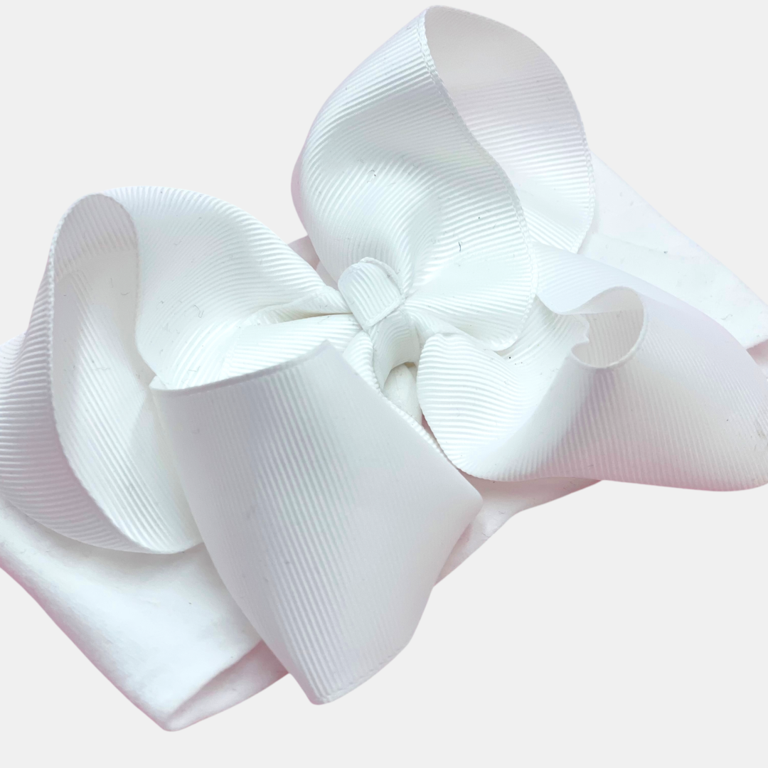 TIARA BOW BLANCA