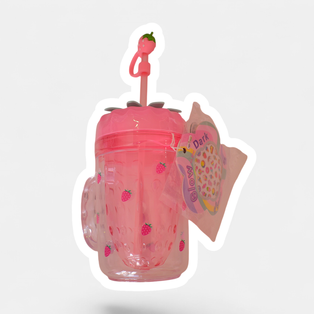 MASON JAR STRAWBERRY